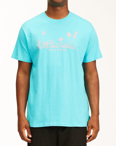 Billabong Day Trip Short Sleeve T-Shirt blue