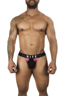 BiteWear Fuchsia BW2023109 Bite My Cherry Thong thumbnail 1
