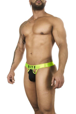 BiteWear Green BW2023109 Bite My Cherry Thong thumbnail 3