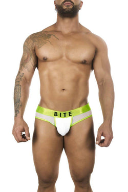 BiteWear White BW2023110 Sweet Kiwi Brief thumbnail 1