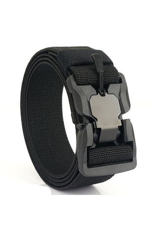 Black Lock It Down Tactical Belt