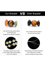Black Onyx 7-Chakra Reiki Healing Bracelet