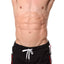 Black Striped Runner Short