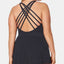 Bleu By Rod Beattie Bleu Rod Beattie Plus Dont Mesh With Me Solid Cross-back Swimdress Black
