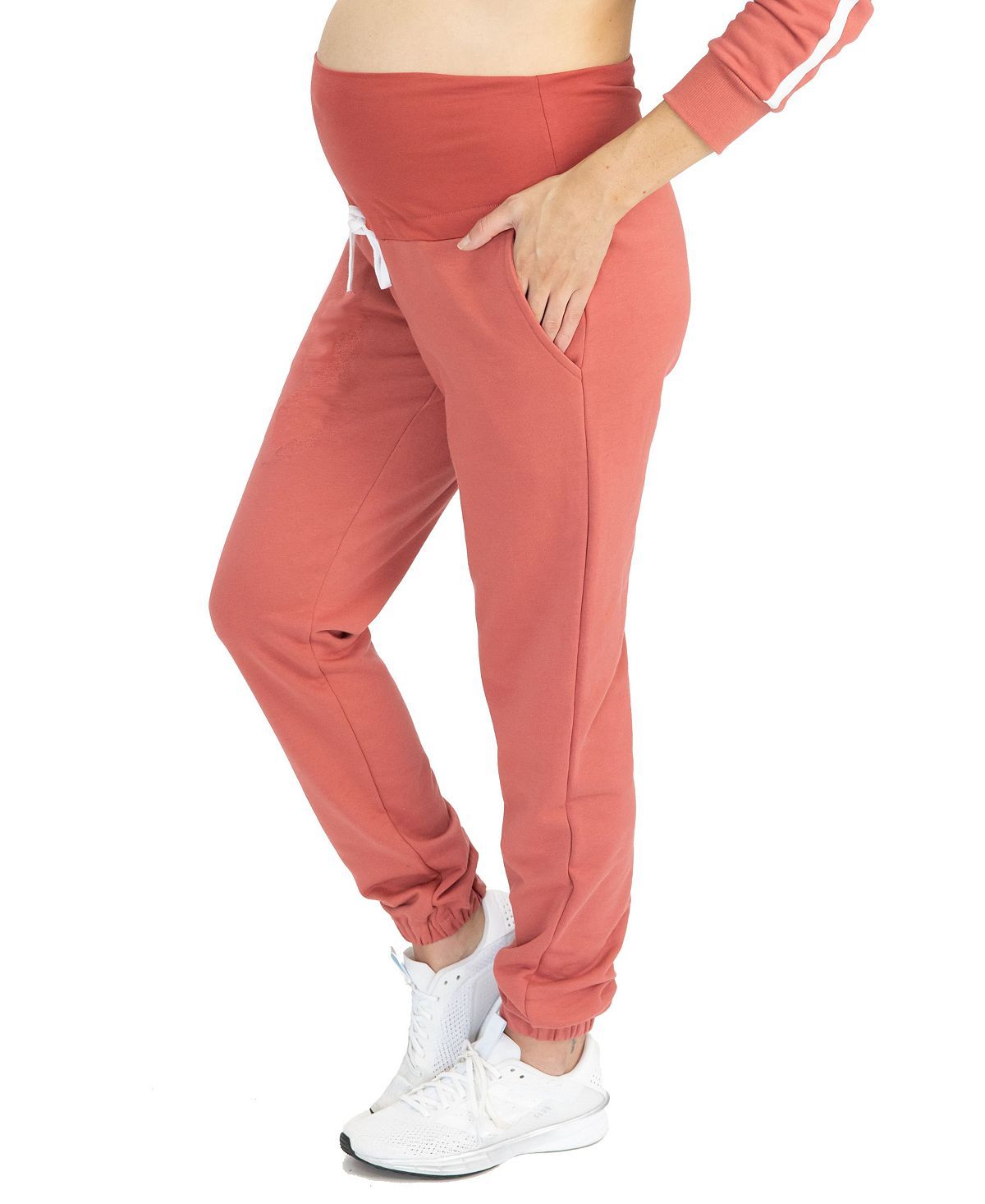 Blooming Women By Angel 2 Piece Wo Nursing Leisurewear Set Orange