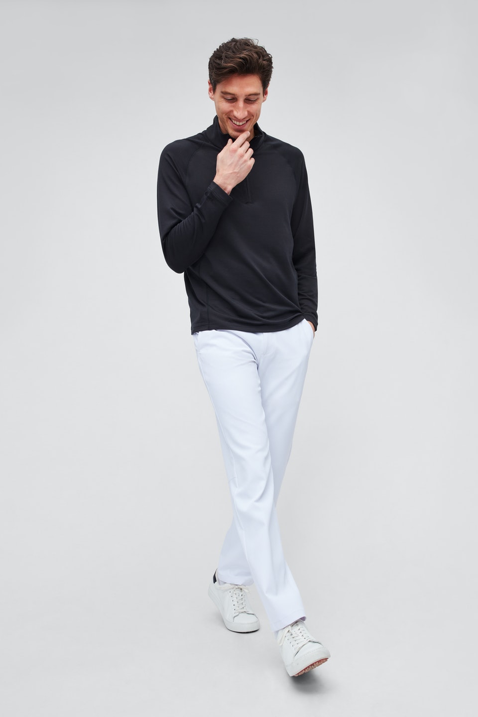 Bonobos The Playthrough Performance Golf Half Zip black