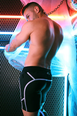 Breedwell Black Akira Reflective Short thumbnail 2