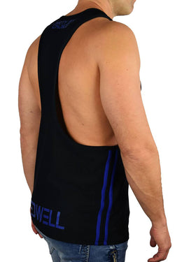 Breedwell Black/Blue Circuit Tank Top thumbnail 3