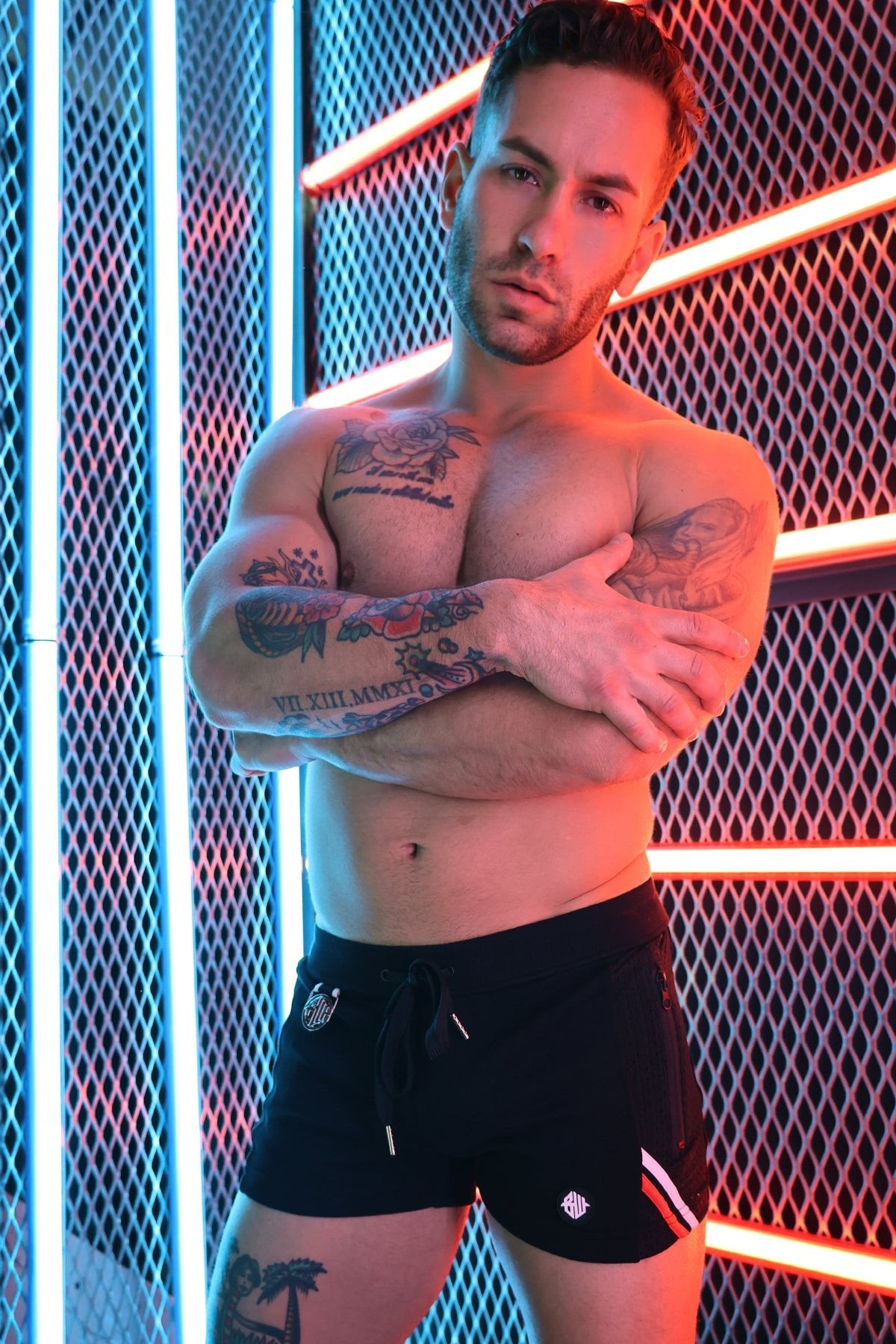 Breedwell Black Locker Room Short