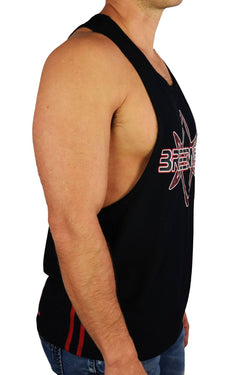 Breedwell Black/Red Circuit Tank Top thumbnail 2