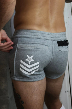 Breedwell Heather Grey D Ring Cockpit Shorts thumbnail 4