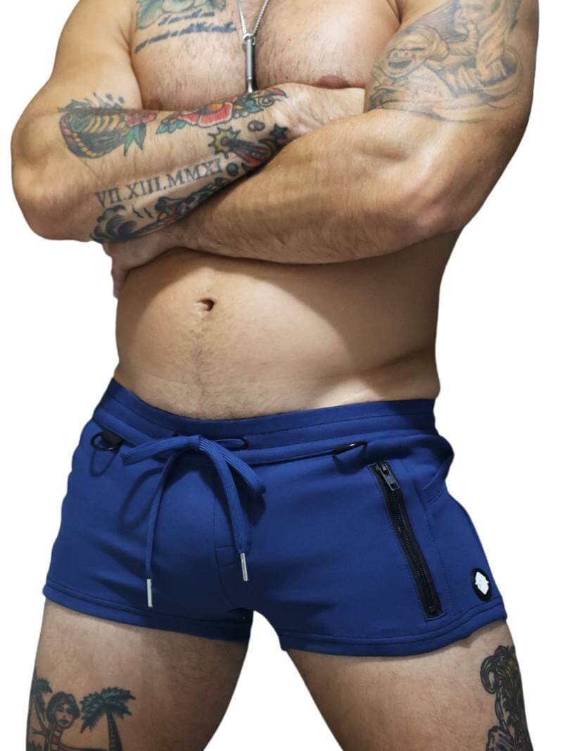 Breedwell Navy D Ring Cockpit Shorts