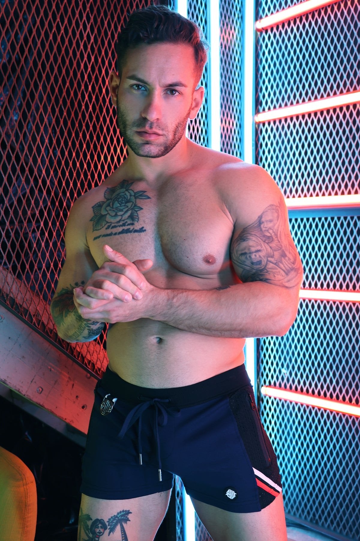 Breedwell Navy Locker Room Short