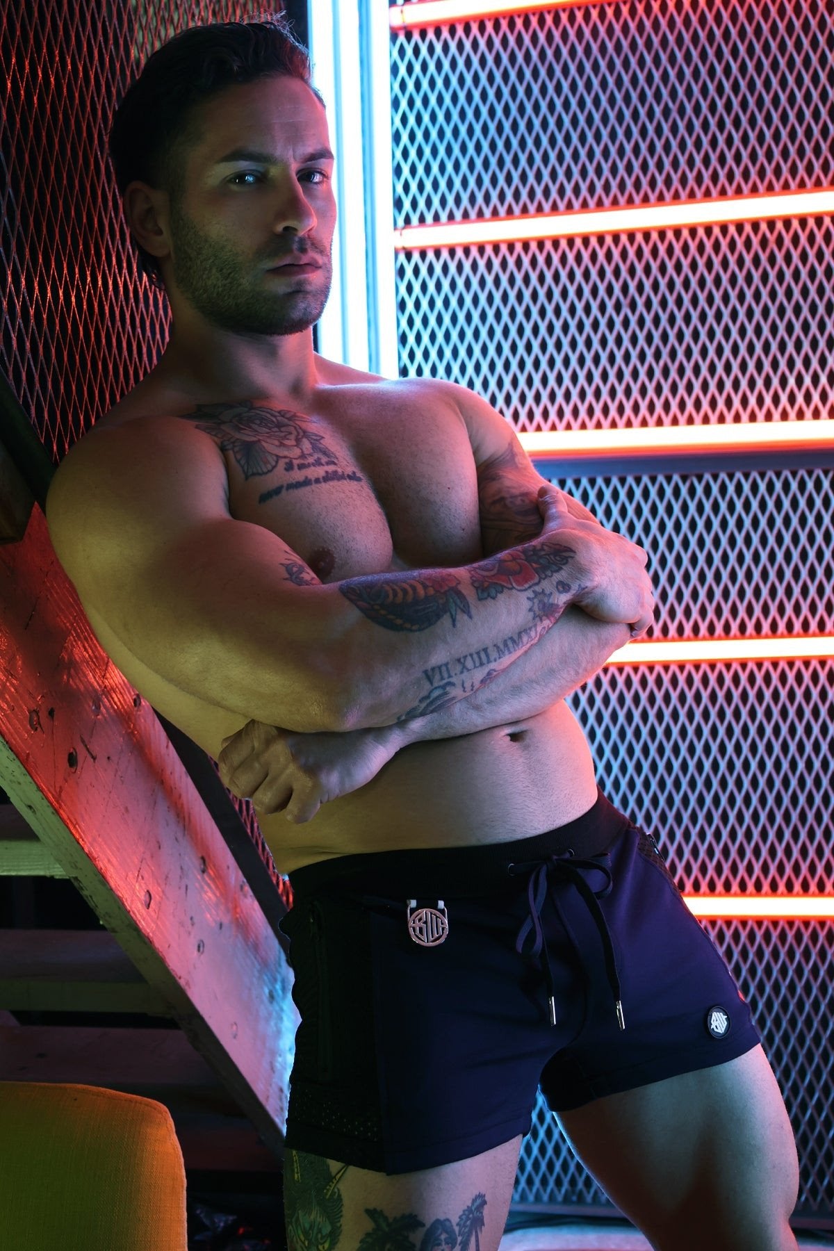 Breedwell Navy Locker Room Short