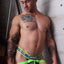 Breedwell Neon Green Crossover Reflector Jock