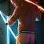 Breedwell Neon Green New Wave Jock