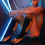 Breedwell Neon Orange Daycrawler Socks