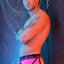 Breedwell Neon Pink Equalizer Backless Brief