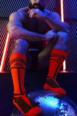 Breedwell Orange Hybred Knee Sock thumbnail 1