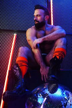 Breedwell Orange Hybred Knee Sock thumbnail 4