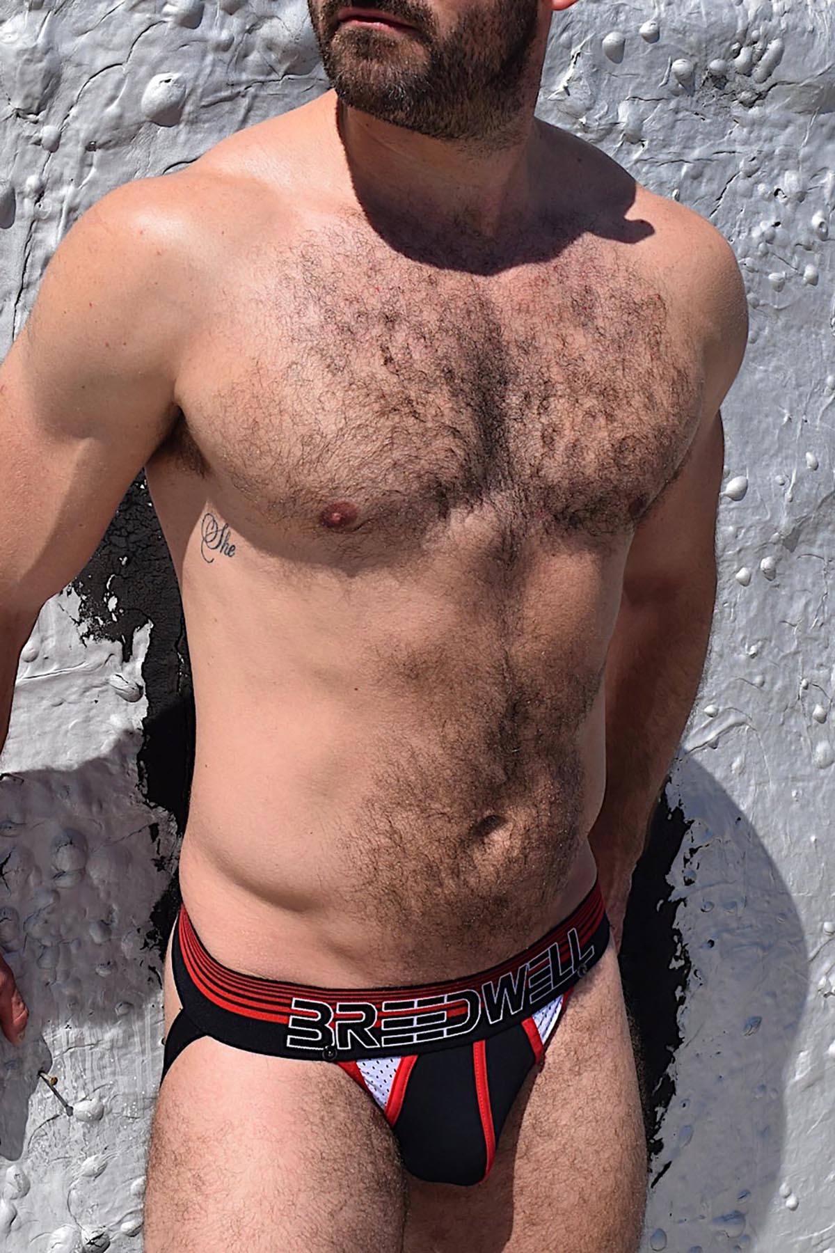 Breedwell Red Horizon Jockstrap