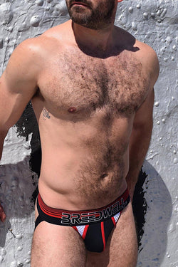 Breedwell Red Horizon Jockstrap thumbnail 4
