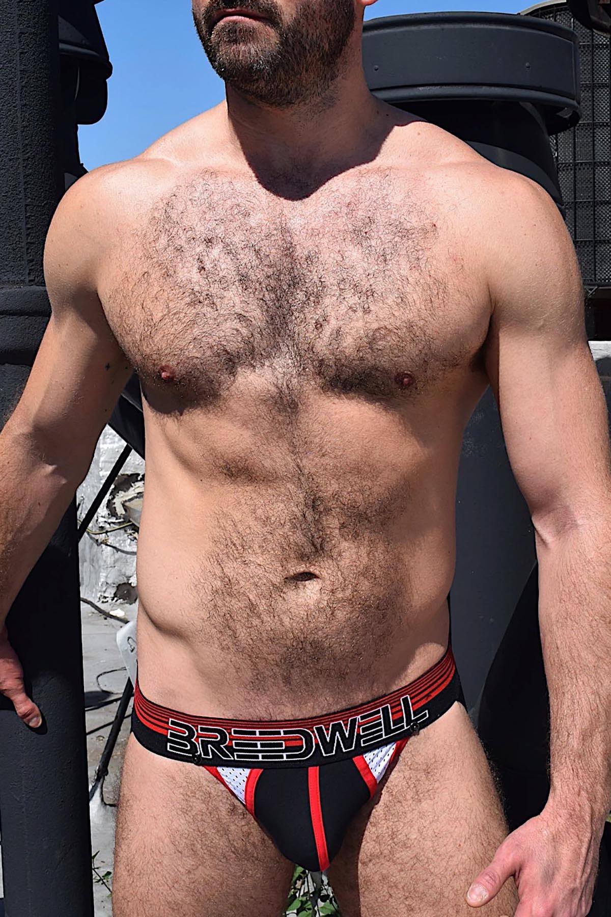 Breedwell Red Horizon Jockstrap