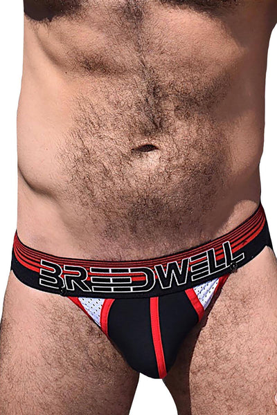 Breedwell Red Horizon Jockstrap