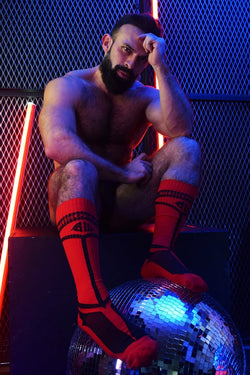 Breedwell Red Hybred Socks thumbnail 1