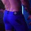 Breedwell blue Down Low Shorts