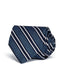Brooks Brothers Double Stripe Classic Tie Light Blue