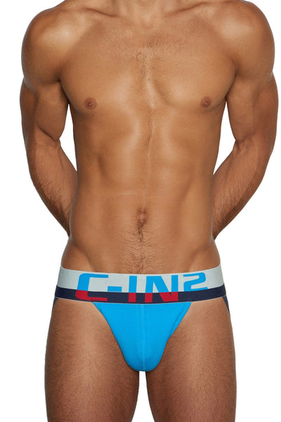 C-IN2 Delphinum Blue  Theory Jockstrap