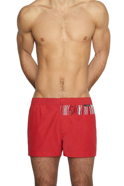 C-IN2 False-Alarm Rust Woven Swim Short thumbnail 1