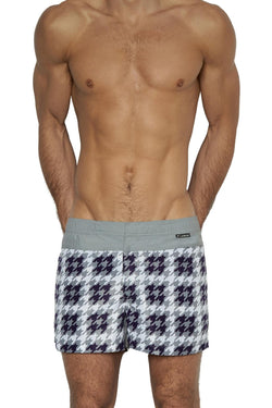 C-IN2 Grey Hounds Tooth Swim Trunk thumbnail 1