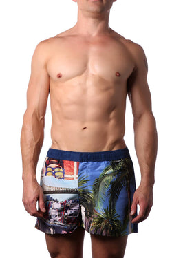 C-IN2 Rise/Rage Printed Woven Swim Short thumbnail 1