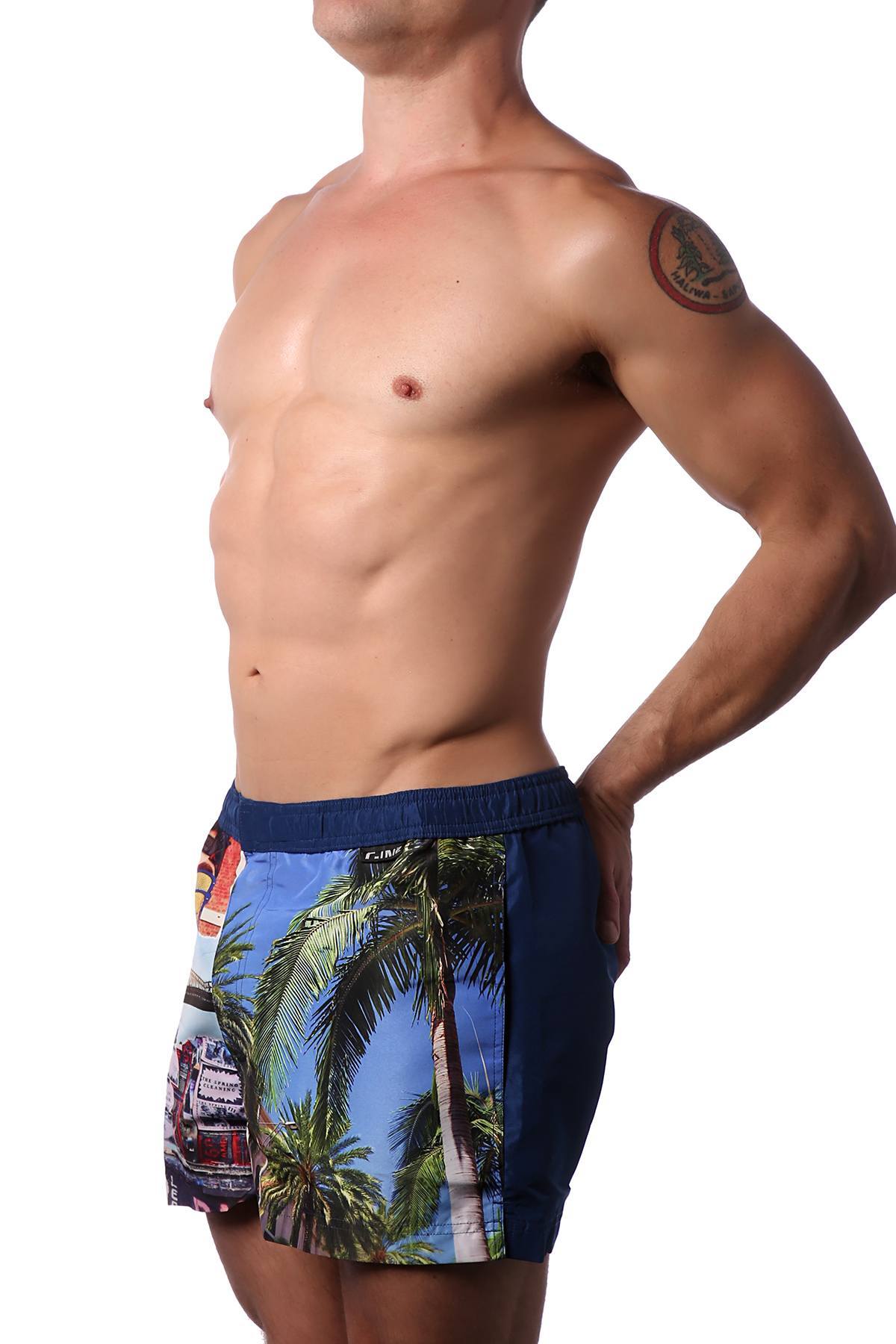 C-IN2 Rise/Rage Printed Woven Swim Short