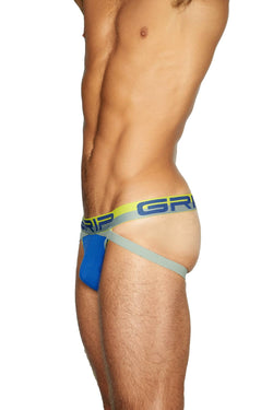 C-IN2 Sporty Blue Grip Mesh Jock thumbnail 2