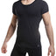 C4M Black Crew Neck T-Shirt