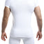 C4M White Crew Neck T-Shirt