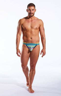 COCKSOX canaveral Stripe Enhancing Pouch Jockstrap thumbnail 2