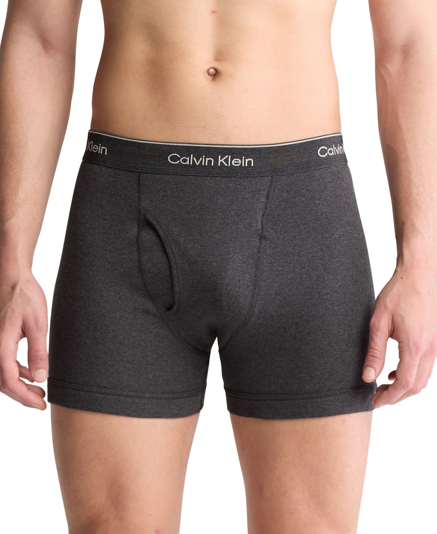 Calvin Klein 3-Pack Cotton Classics Boxer Briefs Underwear