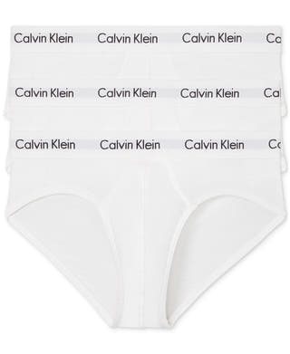 Calvin Klein 3-Pack Cotton Stretch Briefs Underwear
