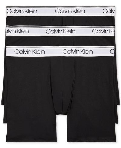 Calvin Klein 3-Pack Micro Stretch Solid Boxer Briefs