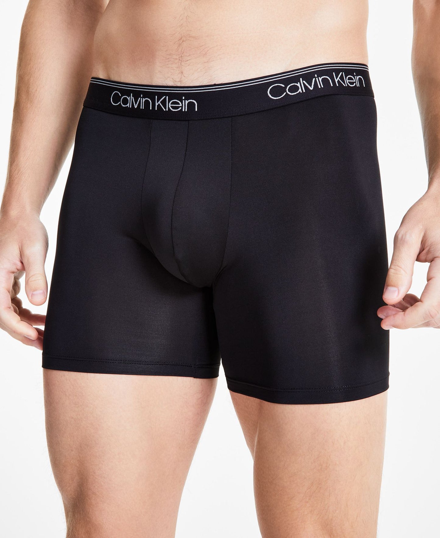 Calvin Klein 3-Pack Microfiber Stretch Boxer Briefs Underwear