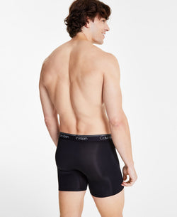 Calvin Klein 3-Pack Microfiber Stretch Boxer Briefs Underwear thumbnail 3