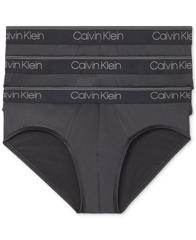 Calvin Klein 3-Pack Microfiber Stretch Low-Rise Briefs Underwear