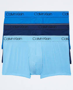Calvin Klein 3-Pack Microfiber Stretch Low-Rise Trunk Underwear thumbnail 1