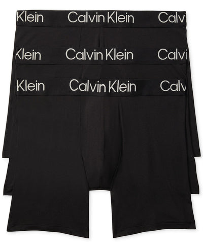 Calvin Klein 3-Pack Ultra Soft Modern Modal Boxer Briefs Underwear