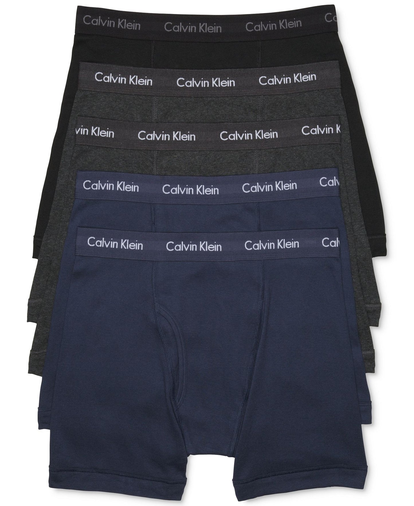 Calvin Klein 5-Pack Cotton Classic Boxer Briefs Underwear
