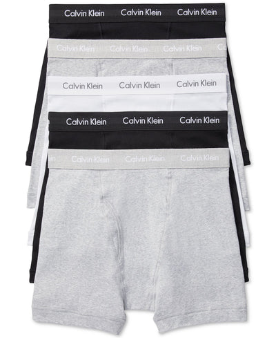 Calvin Klein 5-Pack Cotton Classic Boxer Briefs Underwear